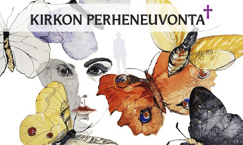 Kirkon perheneuvonnan logo.